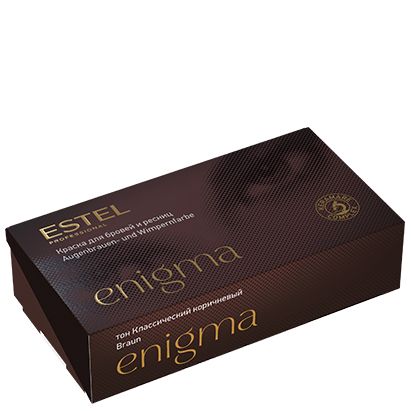 Eyebrow and eyelash dye brown ENIGMA ESTEL