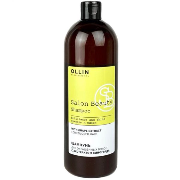 Shampoo for colored hair with grape extract Salon Beauty OLLIN 1000 ml