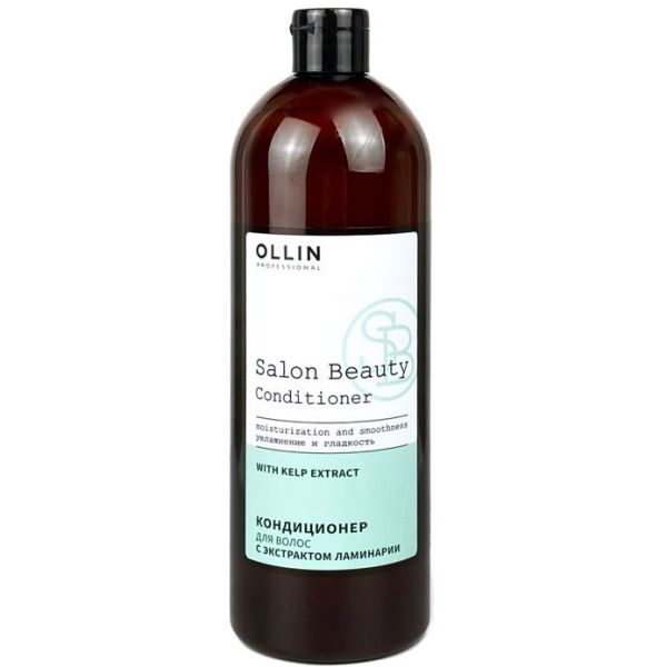 Hair conditioner with kelp extract Salon Beauty OLLIN 1000 ml