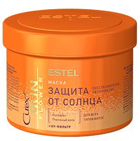 CUREX SUNFLOWER Sun protection mask for all hair types ESTEL 500 ml