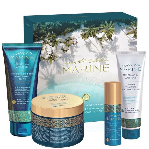 Body SPA set EST ELLE MARINE ESTEL 1000 ml