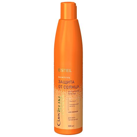 Sun protection shampoo for all hair types CUREX SUNFLOWER ESTEL 250 ml