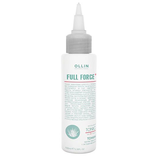 Anti-dandruff toner with aloe extract Full Force OLLIN 100 ml