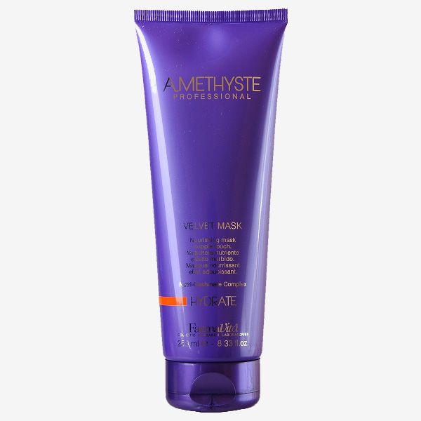 Velvety mask for dry and damaged hair Amethyste HYDRATE Farmavita 250 ml