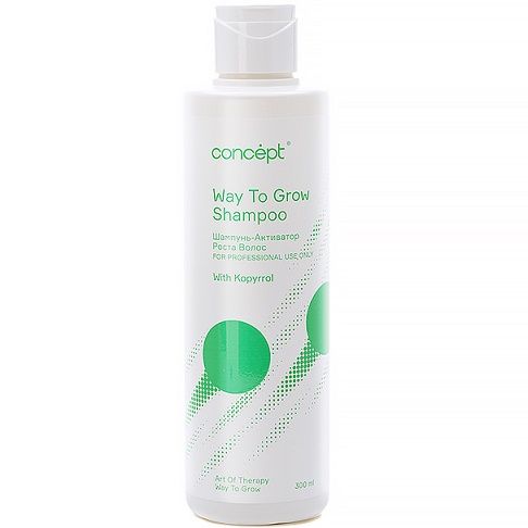 Hair growth activator shampoo Way To Grow Shampoo Concept 300 ml