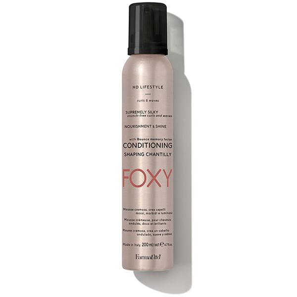 HD Life Style CONDITIONING & SHAPING CHANTILLY FOXY Farmavita mousse conditioner for curl shaping 200 ml