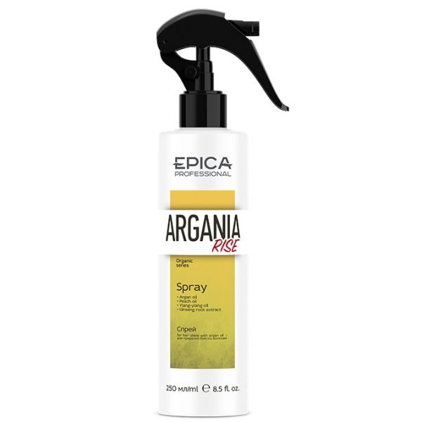 Spray for adding shine to hair with Argania Rise Epica oil complex 250 ml 13657