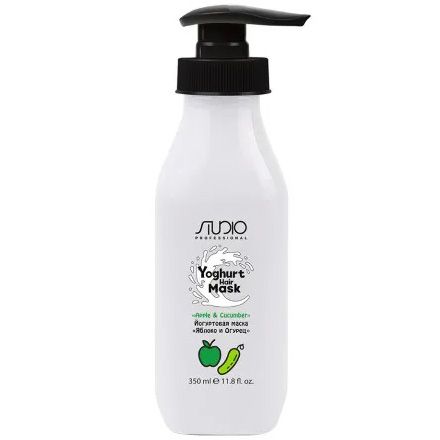 Kapous Yoghurt hair mask “Apple and Cucumber” 350 ml