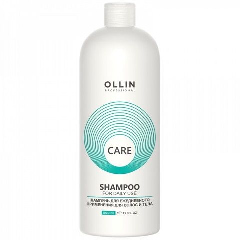 OLLIN CARE Shampoo for daily use for hair and body 1000 ml