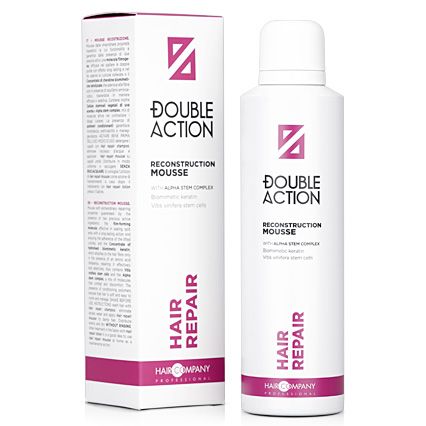 Restoring mousse Hair Repair DOUBLE ACTION Hair Company 200 ml