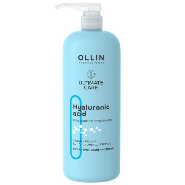 OLLIN ULTIMATE CARE Moisturizing conditioner with hyaluronic acid 1000 ml