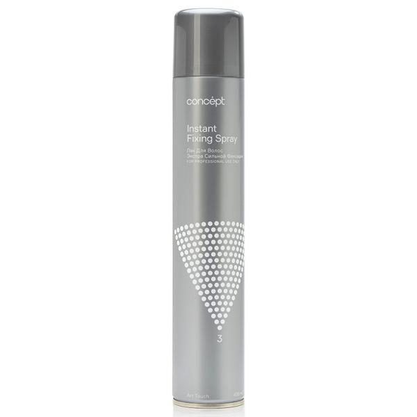 Extra-strong hairspray Instant Fixing Spray Concept 400 ml