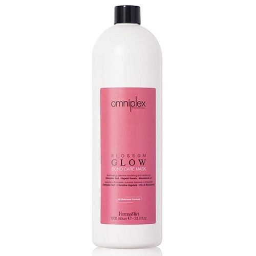 Mask with Omniplex technology and plant keratin Blossom Glow Farmavita 1000 ml