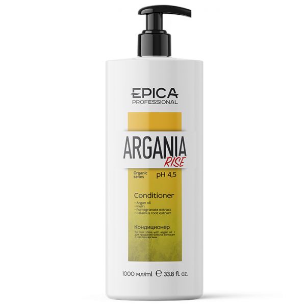 Shine conditioner with argan oil Argania Rise Epica 1000 ml