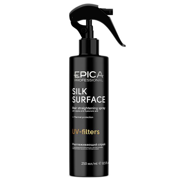 Smoothing spray for hair with thermal protective complex Silk Surface Epica 200 ml