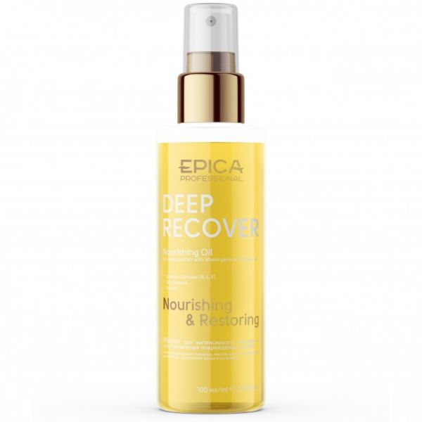 Oil for damaged hair Deep Recover Epica 100 ml