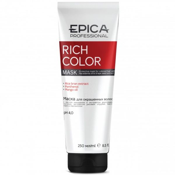 Mask for colored hair Rich Color Epica 250 ml