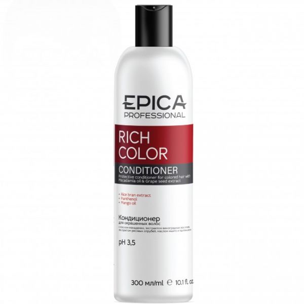 Conditioner for colored hair Rich Color Epica 300 ml