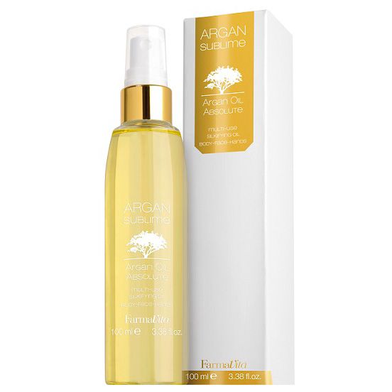 Multifunctional fragrant non-greasy oil for face, hands and body ARGAN Oil Sublime Farmavita 100 ml