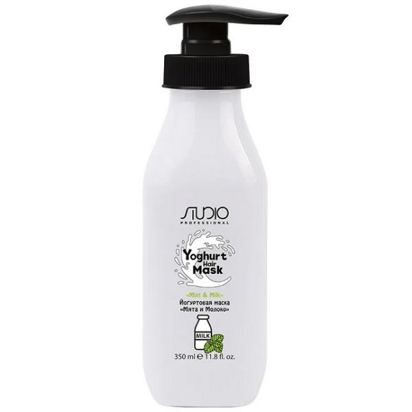 Kapous Yoghurt hair mask “Mint and milk” 350 ml