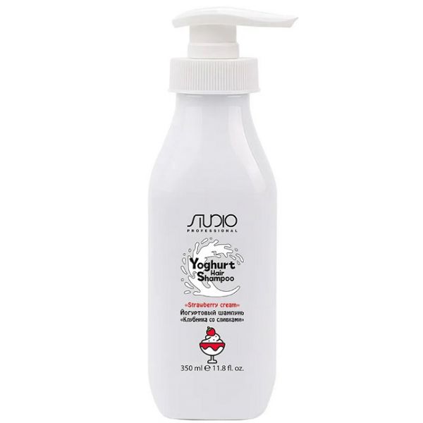 Kapous Yoghurt hair shampoo “Strawberries and cream” 350 ml