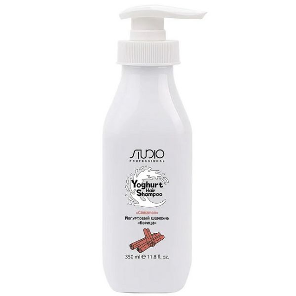 Kapous Yoghurt hair shampoo “Cinnamon” 350 ml