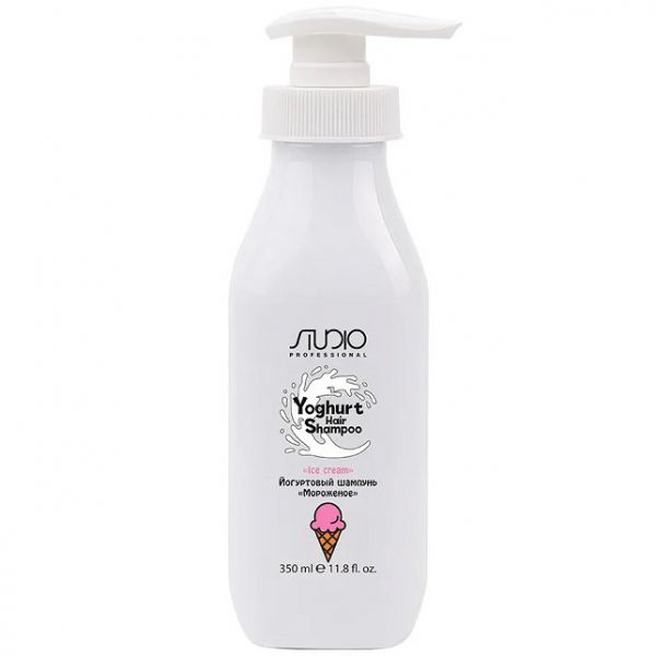 Kapous Yoghurt hair shampoo “Ice cream” 350 ml