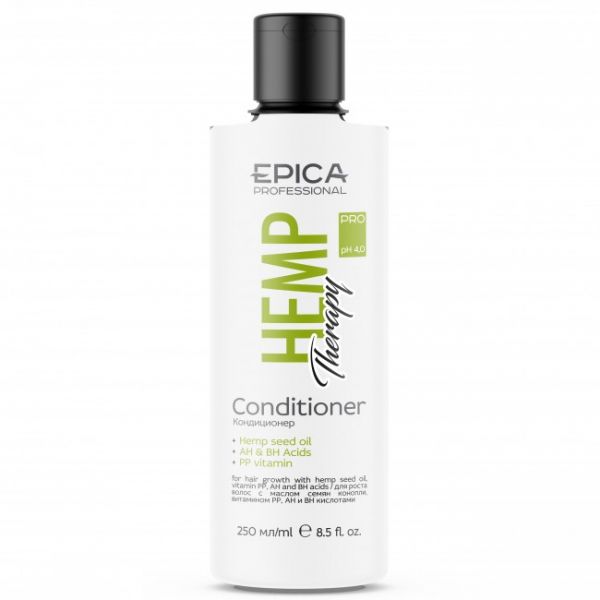 Conditioner for hair growth Hemp Therapy Organic Epica 250 ml