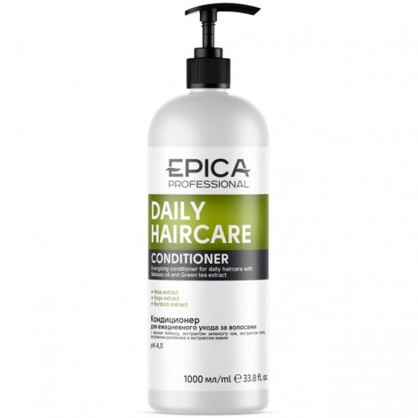 Conditioner for daily use Daily Haircare Epica 1000 ml