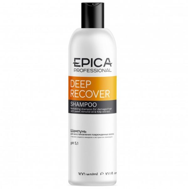 Shampoo for damaged hair Deep Recover Epica 300 ml