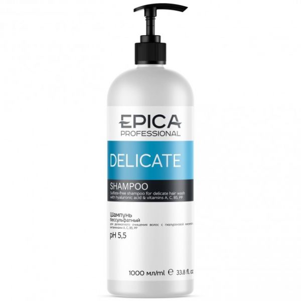 Sulfate-free shampoo Delicate Epica 1000 ml