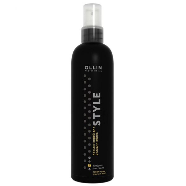 Lotion-spray for medium hold hair Style OLLIN 250 ml