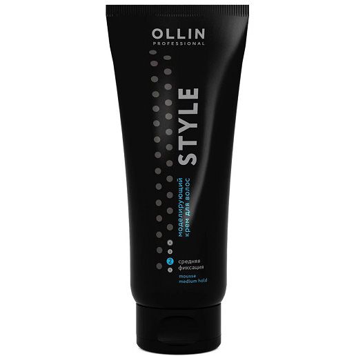 Modeling hair cream for medium hold Style OLLIN 200 ml