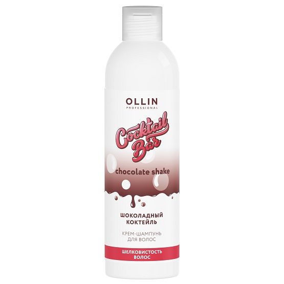 OLLIN Cocktail BAR Cream-shampoo for hair “Chocolate cocktail” 400 ml