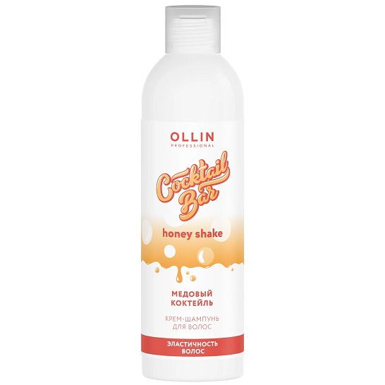 OLLIN Cocktail BAR Cream-shampoo for hair “Honey cocktail” 400 ml