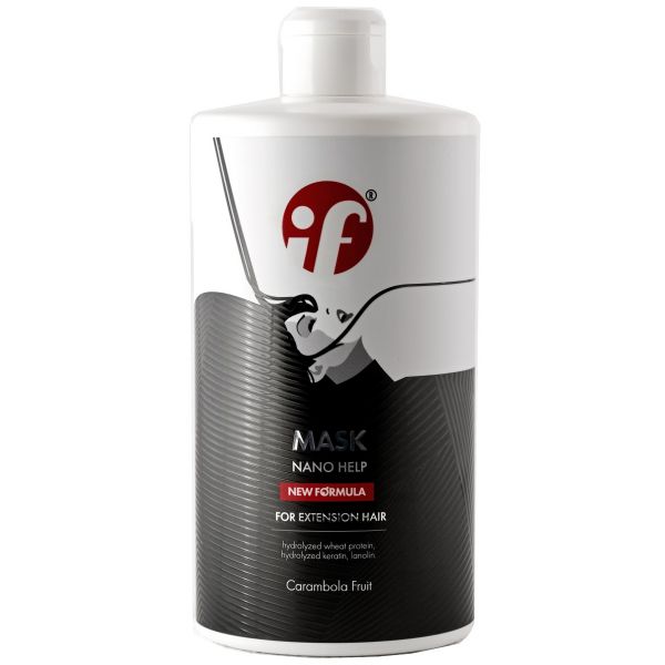 Mask for natural and hair extensions Nano Help 750 ml