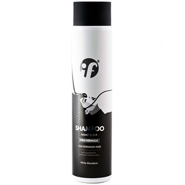 Keratin shampoo for natural and hair extensions Nano Expert 350 ml