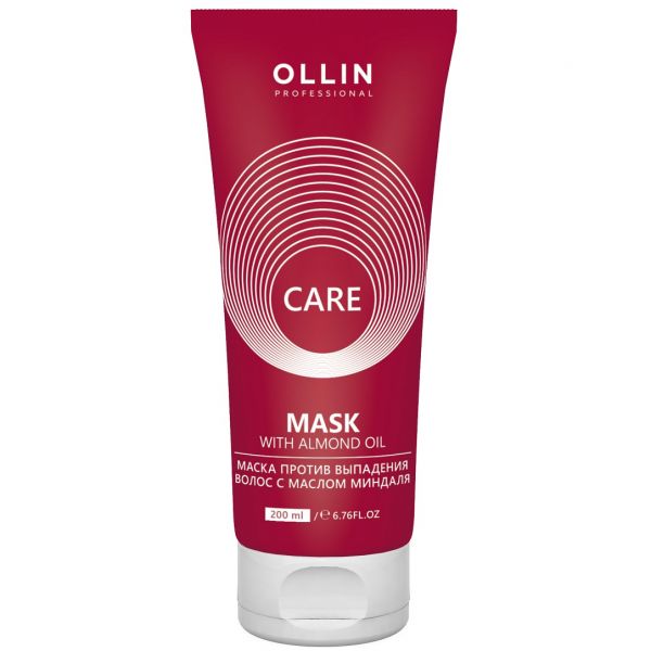 OLLIN CARE Mask against hair loss with almond oil 200 ml