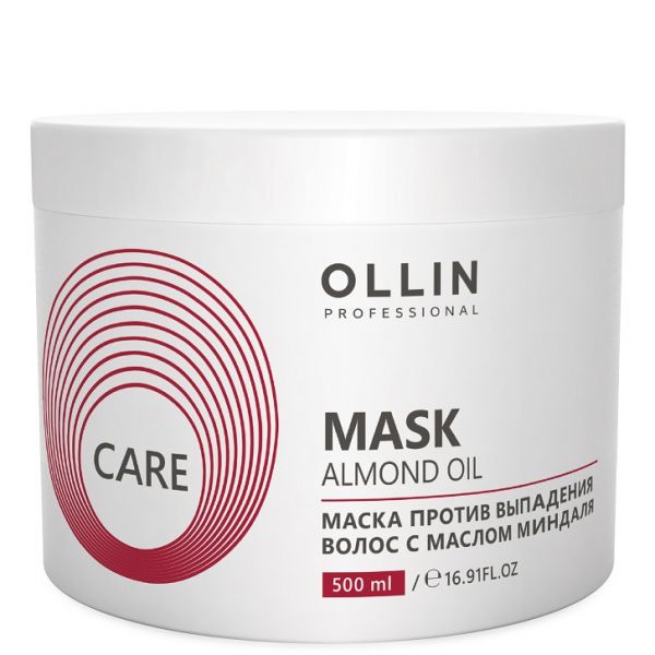 OLLIN CARE Mask against hair loss with almond oil 500 ml