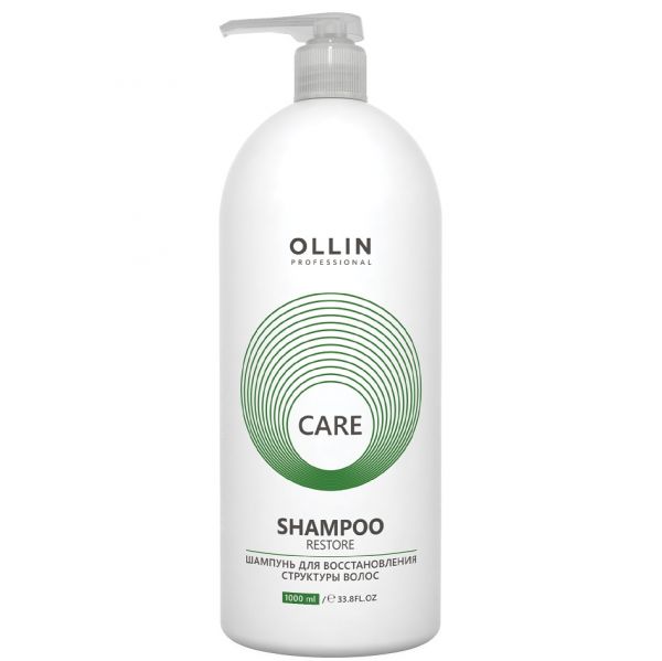 OLLIN CARE Shampoo for restoring hair structure 1000 ml