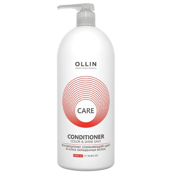 OLLIN CARE Conditioner preserving the color and shine of dyed hair 1000 ml