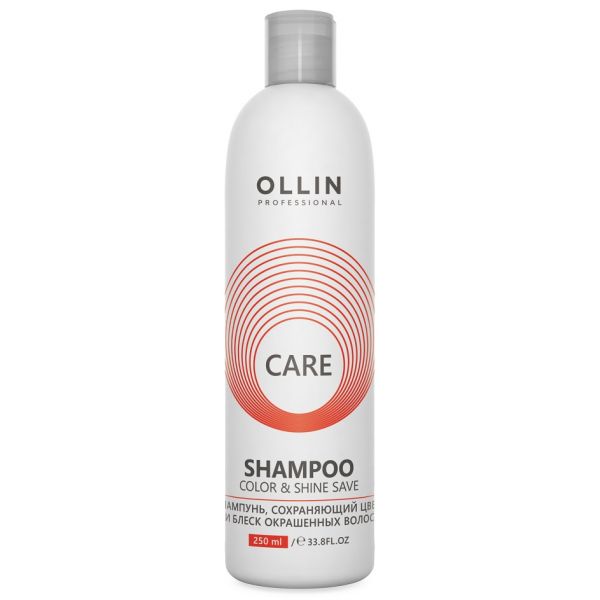 OLLIN CARE Shampoo preserving the color and shine of dyed hair 250 ml