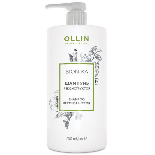 OLLIN BIONIKA Shampoo reconstructor 250 ml 750 ml