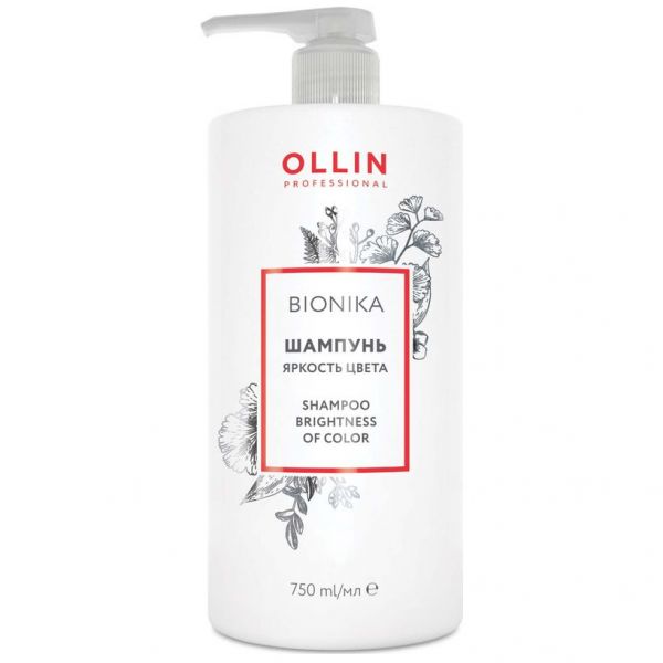 OLLIN BIONIKA Shampoo for colored hair “Color Brightness” 750 ml