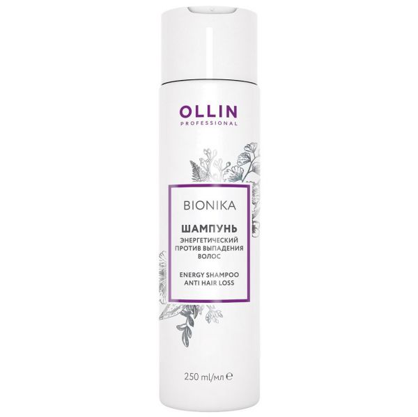 OLLIN BIONIKA Energy shampoo against hair loss 250 ml