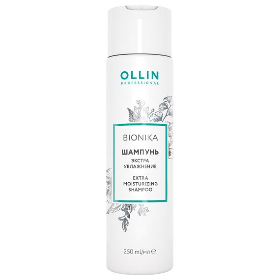 OLLIN BIONIKA Hair shampoo “Extra moisturizing” 250 ml