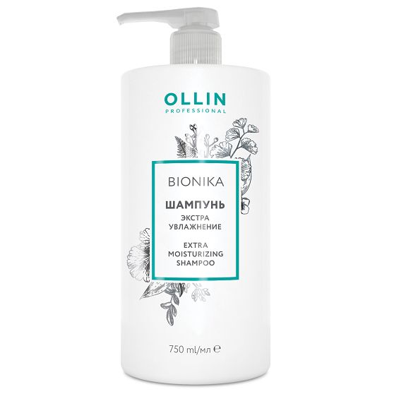 OLLIN BIONIKA Hair shampoo “Extra moisturizing” 750 ml