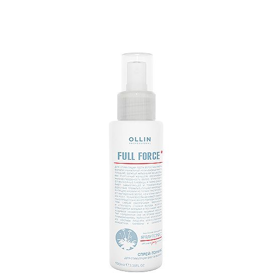 Spray tonic with ginseng to stimulate hair growth Full Force OLLIN 100 ml