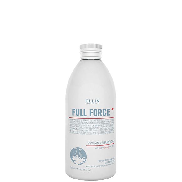 Toning shampoo with ginseng against hair loss Full Force OLLIN 300 ml