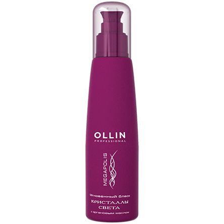 Light crystals for hair brightness and shine Megapolis OLLIN 125 ml